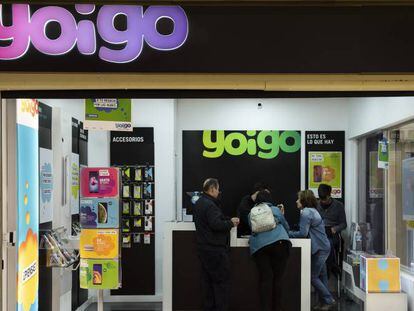 Tienda de Yoigo, en Alicante. 