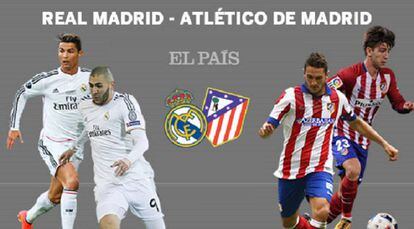 El Real Madrid - Atleti se juega este sábado 8 de abril.