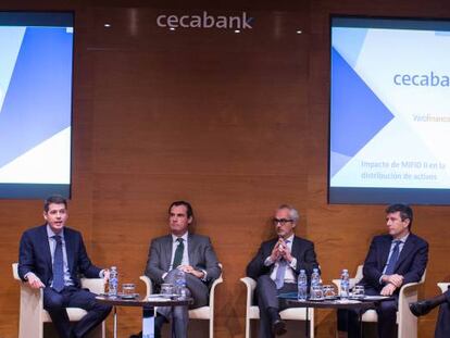 Jornadas sobre Mifid II celebradas por Cecabank.