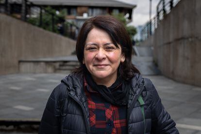 Isabel Cornejo, trabajadora independiente de 50 años, en Santiago, Chile, el 02 de Noviembre de 2023.