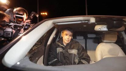 Ignacio González, tras su salida de la cárcel el pasado 8 de noviembre.