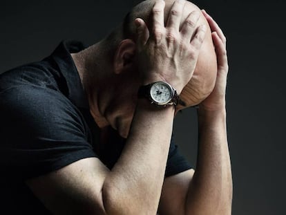 Andre Agassi, fotografiado en exclusiva para ICON en Madrid.