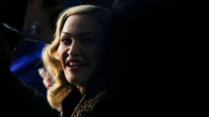 La cantante Madonna en una gala en Nueva York el 4 de mayo.