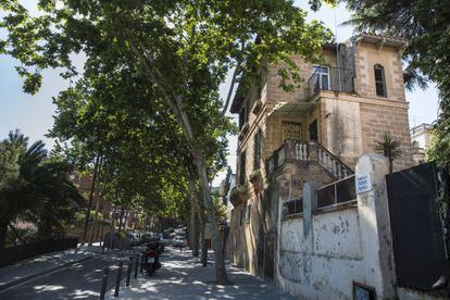 Una de las &ldquo;casas baratas&rdquo; de la Cooperativa de periodistas, construida en Horta alrededor del 1911/