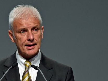 Mathias Mueller, presidente del grupo Volkswagen