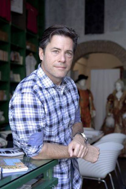 El escritor estadounidense J. R. Moehringer, en septiembre de 2013.