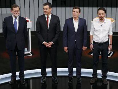 Cuatro redactores de EL PAÍS seleccionan los aspectos más positivos y negativos de las intervenciones de los candidatos en el debate