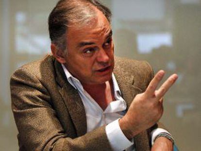Esteban González Pons, durante la entrevista.