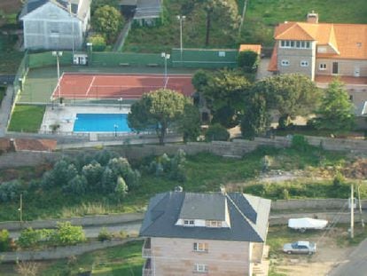 Chalé de Marcial Dorado en A Illa de Arousa.