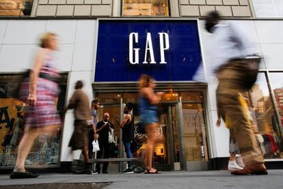 Una tienda de GAP en Manhattan, Nueva York