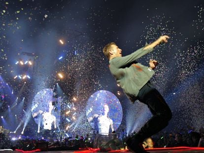 Un concierto de Coldplay, en una imagen de archivo.