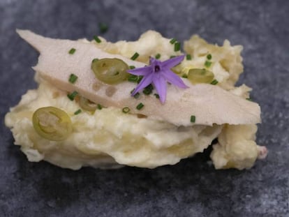 La ensaladilla de Castru Gaiteru, ganadora de la quinta edición del campeonato nacional de ensaladilla de España.