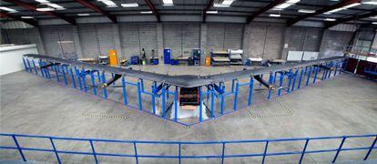 Aquila, el primer drone a tamaño real de Facebook