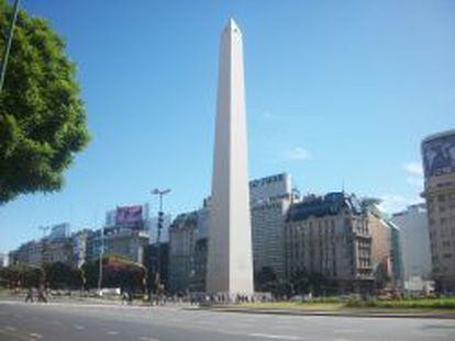 El Obelisco es uno de los monumentos más emblemáticos de Buenos Aires.