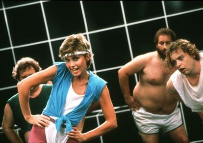 Olivia Newton-John en el vídeo de ‘Physical’ (1981), que contribuyó a la popularidad de la canción por su mezcla de sexo y humor.