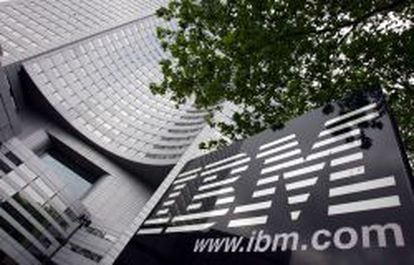 Fachada de una de las sedes de IBM.