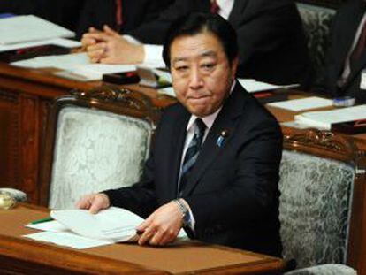 El primer ministro japonés Yoshihiko Noda.