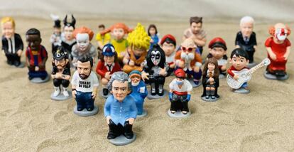 Una mostra dels nous caganers per aquest Nadal.