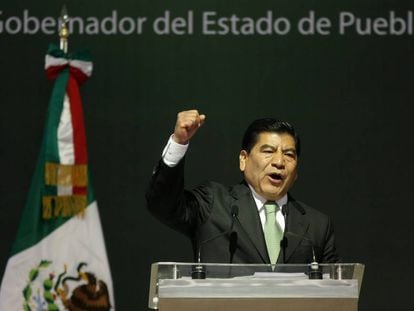 El exgobernador de Puebla Mario Marín, en 2011.