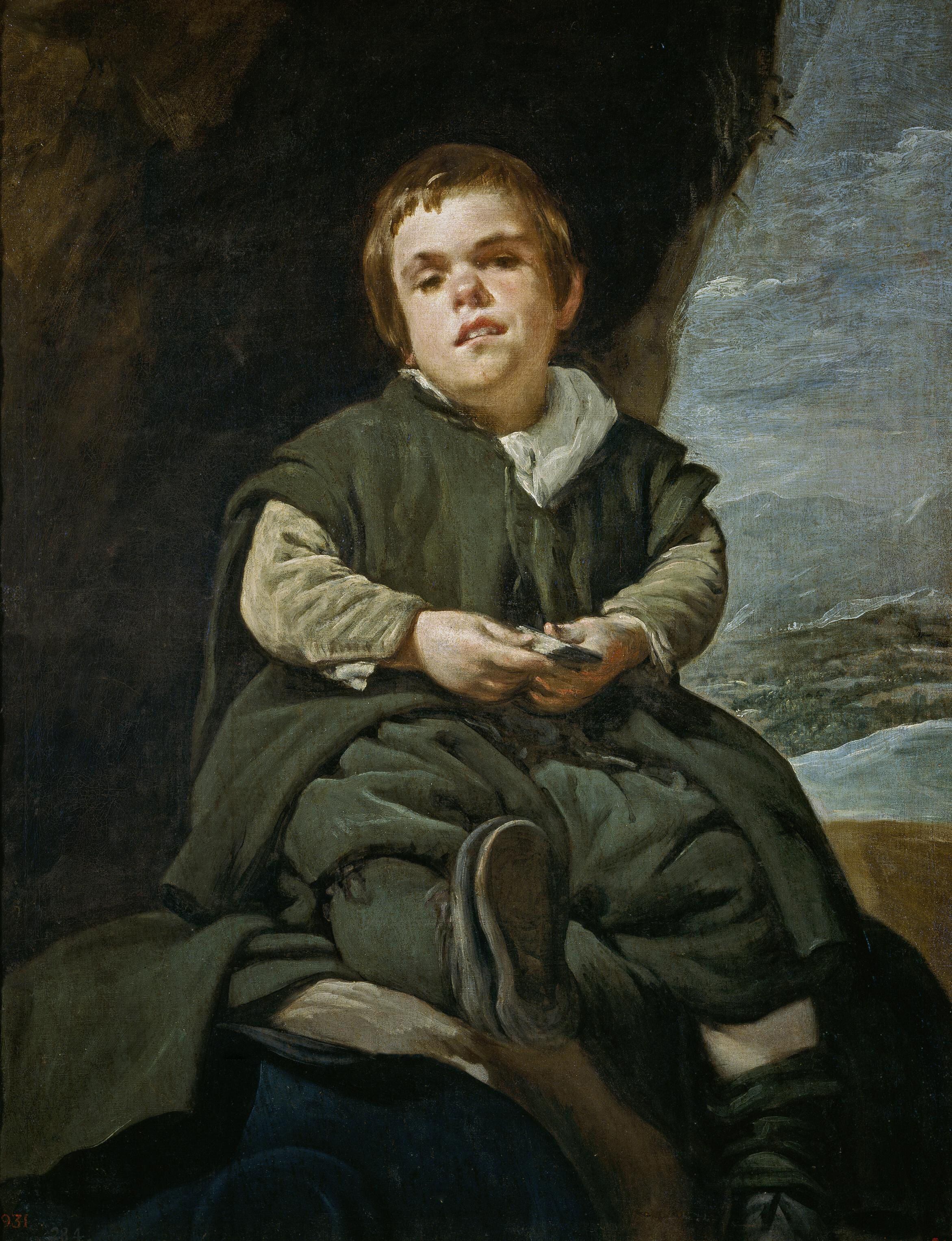 'El Niño de Vallecas', de Velázquez, en el Museo del Prado.