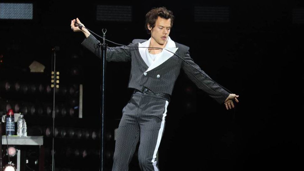 Harry Styles, durante su concierto en el Wizink Center de Madrid.