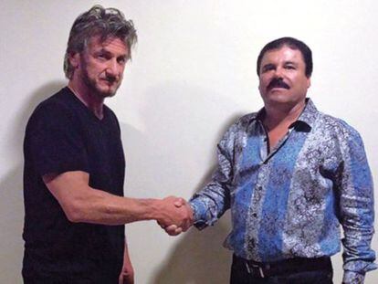 Sean Penn y El Chapo Guzmán.