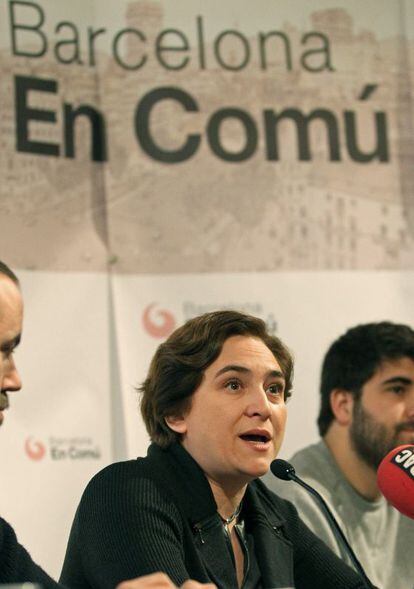 La representante de Guanyem, Ada Colau.