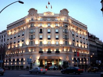 L&#039;hotel Ritz de Barcelona.