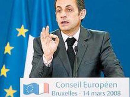 Sarkozy afirma que busca con España consenso en energía