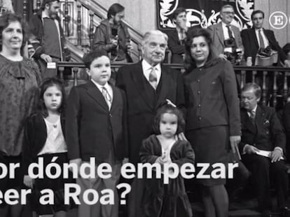 Augusto Roa Bastos en EL PAÍS
