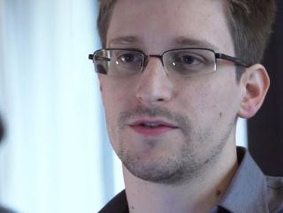 El exempleado de la NSA, Edward Snowden.