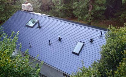 Tejado solar de Tesla.