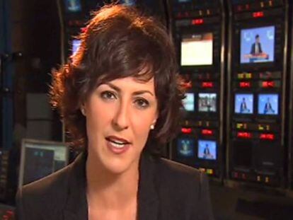 Cristina Ónega, periodista de RTVE.