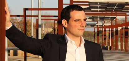 Manuel Reyes, alcalde de Castelldefels por el PP, en una imagen extra&iacute;da de su blog.