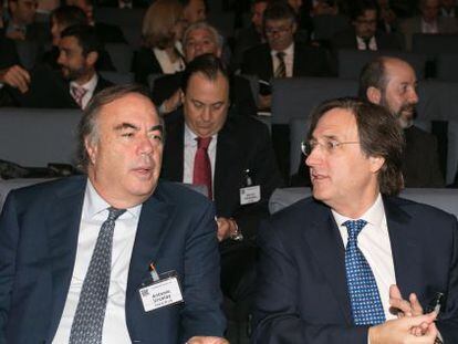 Antonio Urcelay, a la izquierda, ha sido consejero delegado y presidente de Toys R Us desde 2013.