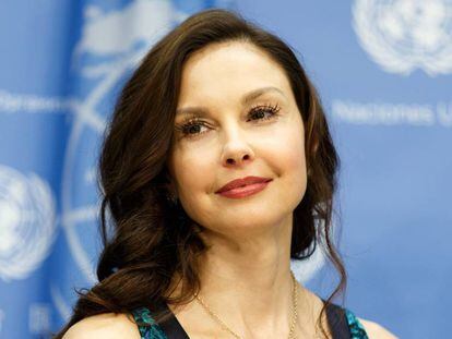 La actriz Ashley Judd durante una conferencia en las Naciones Unidas el pasado a&ntilde;o 2016.