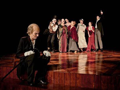 Escena de 'El jardín de los cerezos', de Chéjov, dirigida por Ernesto Caballero.