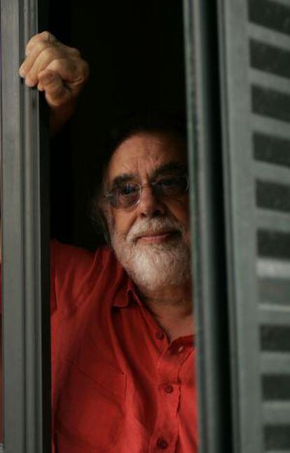 El director Francis Ford Coppola, a Buenos Aires.