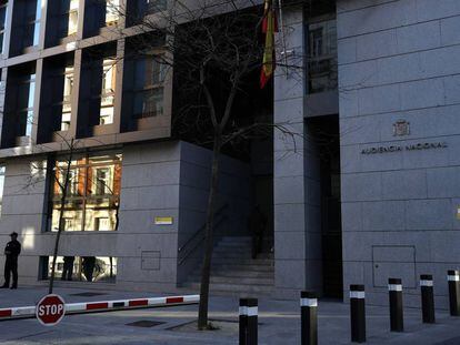 Audiencia Nacional en la calle Genova de Madrid.