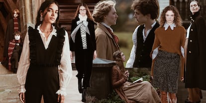 Cosas que son Dark Academia: Hogwarts, las puntillas de Sézane, Bora Aksu (O-I 20/21), 'Mujercitas', 'Mary Shelley', Victoria Beckham (O-I 20/21) o las capas de Zara.