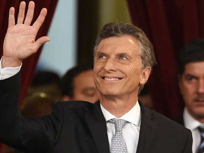 El nuevo presidente argentino, Mauricio Macri.
