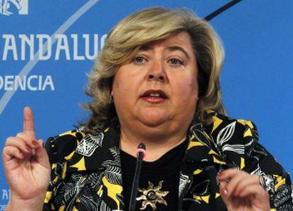 La consejera de Agricultura, Clara Aguilera.