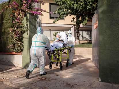 Un brote de coronavirus con catorce casos se ha detectado en una residencia de ancianos de la localidad valenciana de l'Eliana (en la imagen).