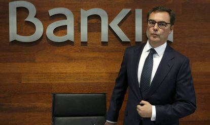 Jos&eacute; Sevilla, Consejero Delegado de Bankia, hoy en Madrid.