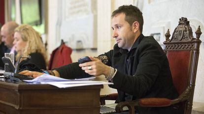 Juan Jos&eacute; Espinosa, edil del Podemos, en una fotograf&iacute;a de archivo. 