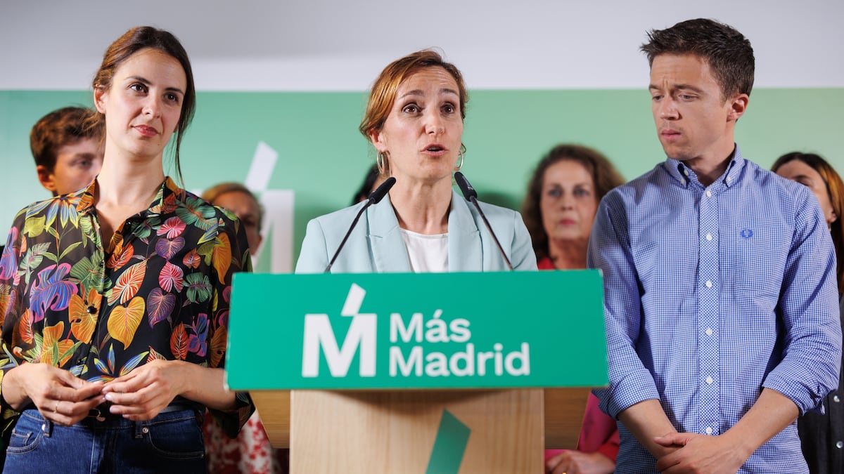 Más Madrid: "Es un día difícil para miles de progresistas que miran al futuro con preocupación"
