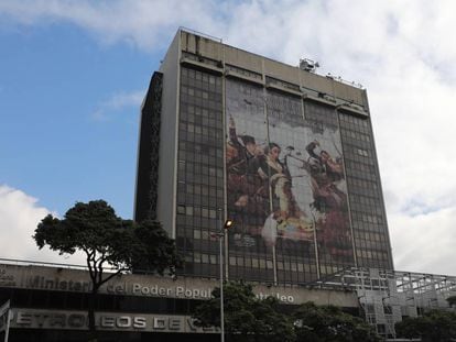 La sede de PDVSA en Caracas, este miércoles.