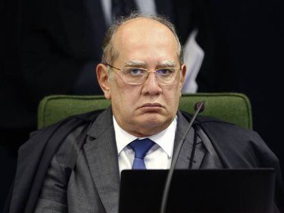 El juez del Supremo Gilmar Mendes, el pasado 13 de junio.