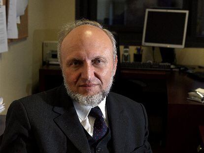 El presidente del Instituto de Investigación Económica (IFO), Hans-Werner Sinn, en Barcelona.
