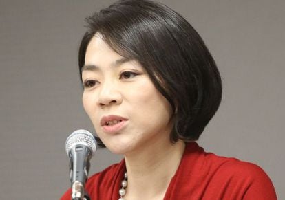 Cho Hyun-ah, vicepresidenta de la compa&ntilde;&iacute;a a&eacute;rea Korean Air.